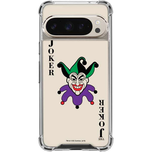 DC Comics The Joker Calling Card Pixel 9/9 Pro Clear Case